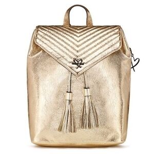 🆕VS backpack gold crackle